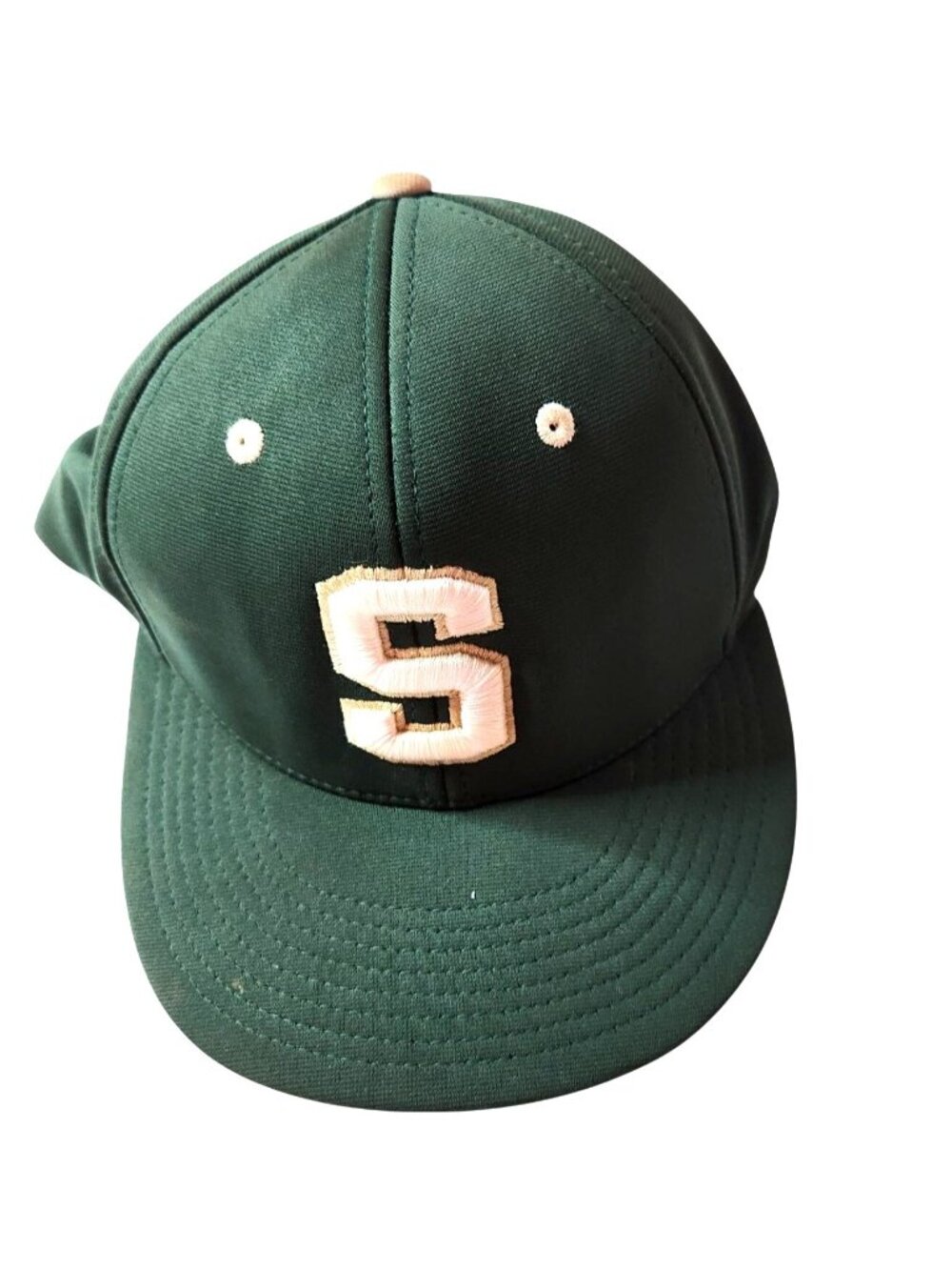 Spartans Baseball Cap hat Green Embroidered Adjustable Strap SM-MD Richardson